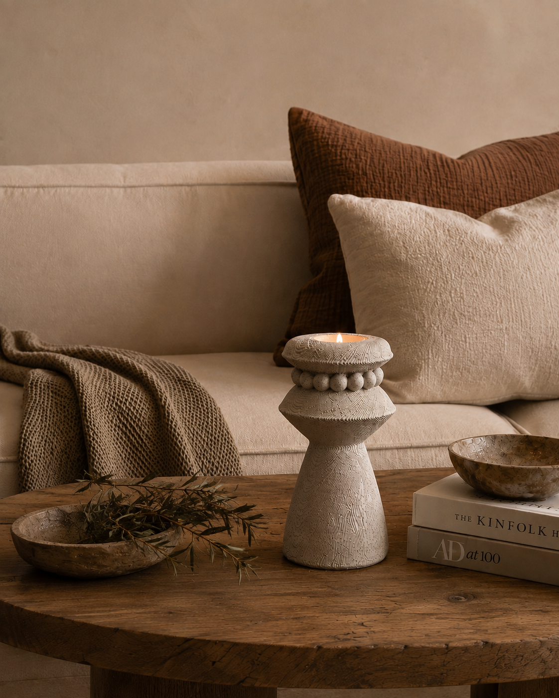 Tsuki Candle Holder (Medium)